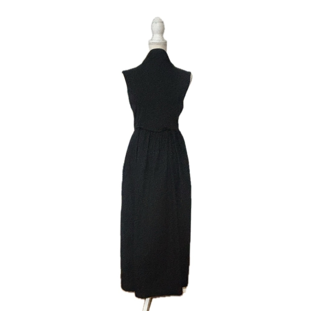 J. Crew Black Halter Sheath Cocktail Dress